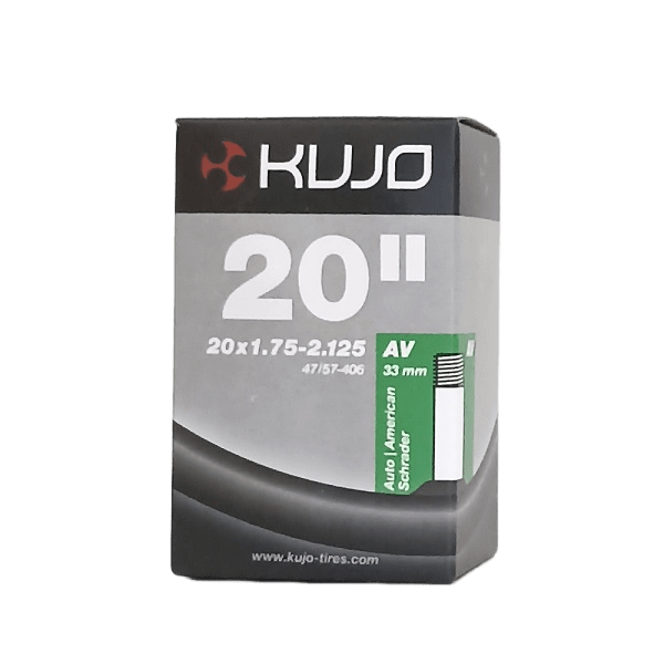 Kujo Inner Tubes 20"X1.75-2.125 (47/57-406) AV 33mm