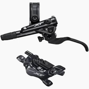 Shimano Deore XT BR-M8120/BL-M8100 XT Brake Lever/Post Mount Calliper, Rear Left