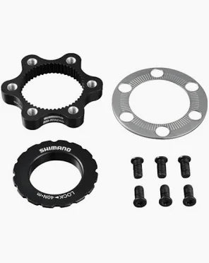 Shimano SM-RTAD05 6-Bolt Rotor to Centre-Lock Hub Disc Adapter